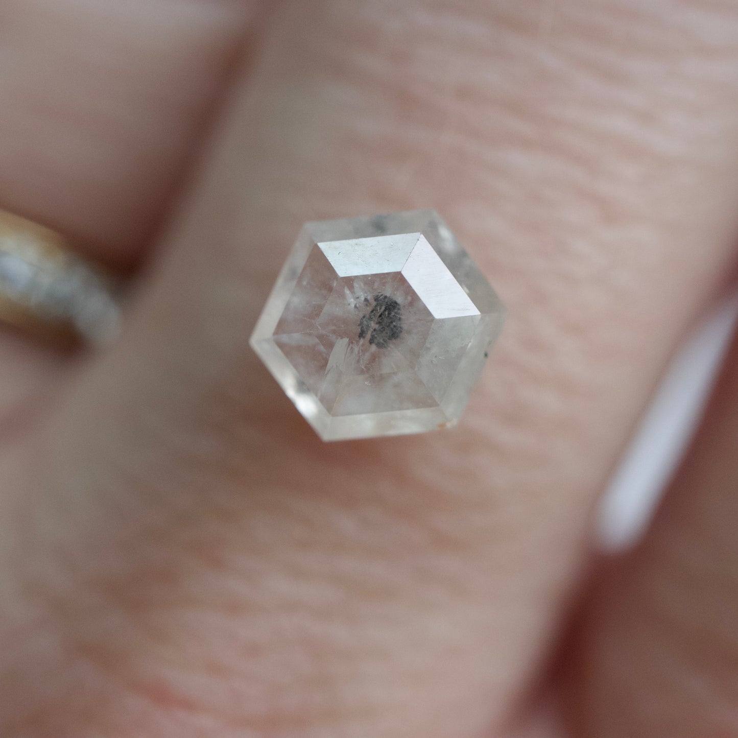 Salt & Pepper Hexagon Diamond