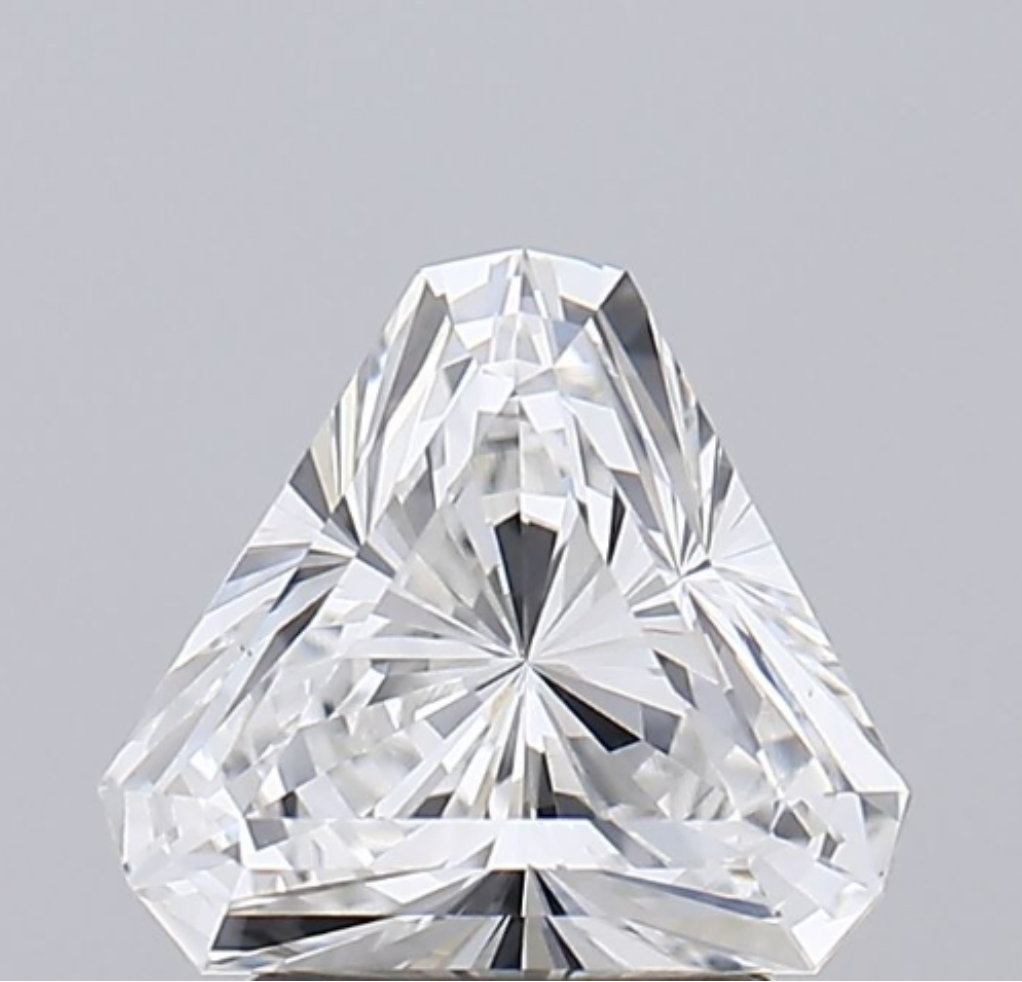 Lab Grown Bright Triangle Diamond