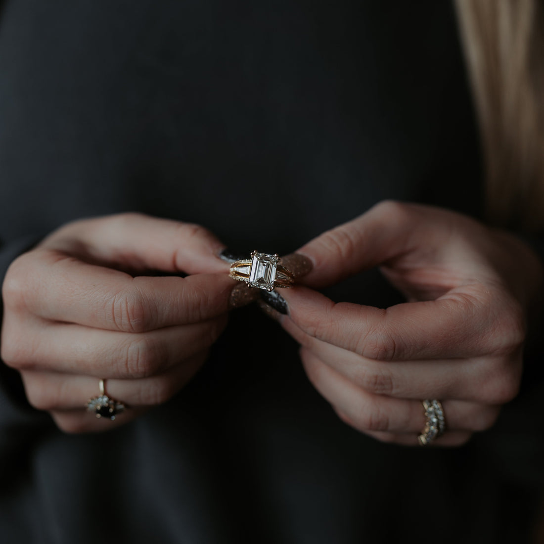 Emerald-cut engagement rings: A symbol of eternal love and commitment
