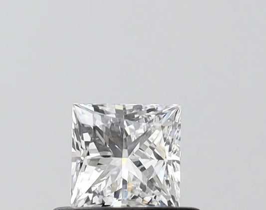 0.52ct Princess Lab Grown Diamond (Colour D, Clarity VVS1, IGI Certified)