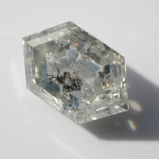 Salt & Pepper Hexagon Diamond