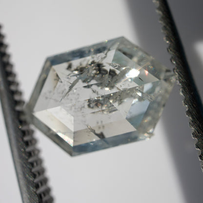 Salt & Pepper Hexagon Diamond