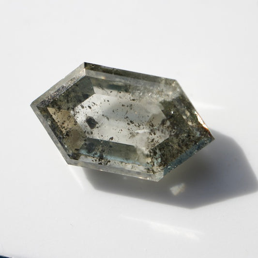 Salt & Pepper Hexagon Diamond