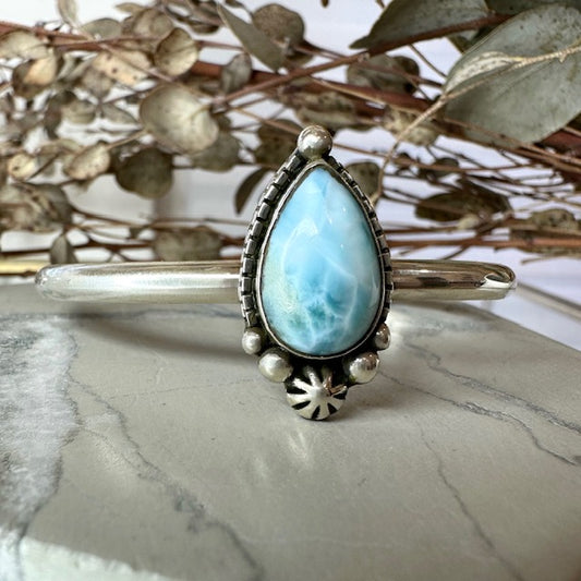 Larimar Sterling Cuff