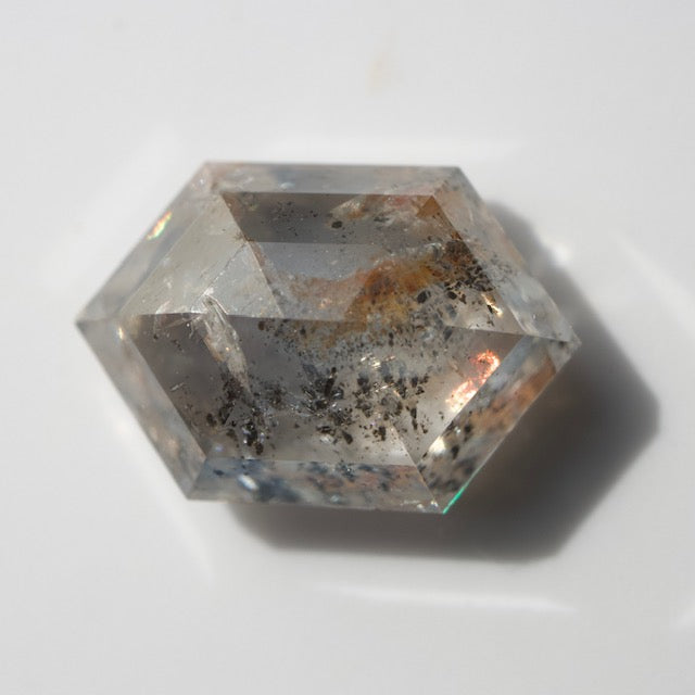 Salt & Pepper Hexagon Diamond