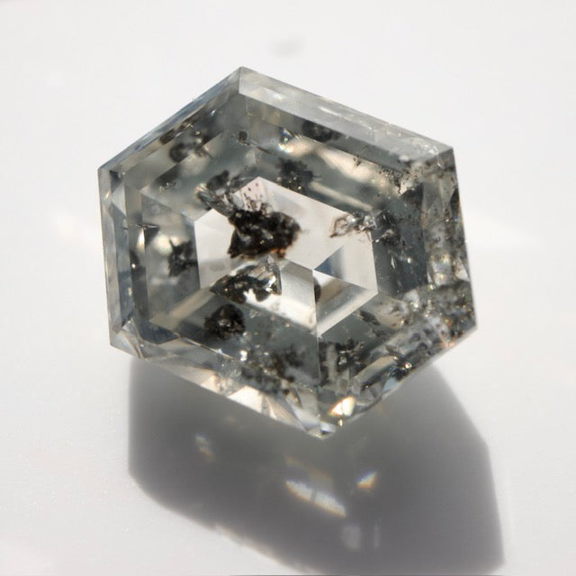 Salt & Pepper Hexagon Diamond