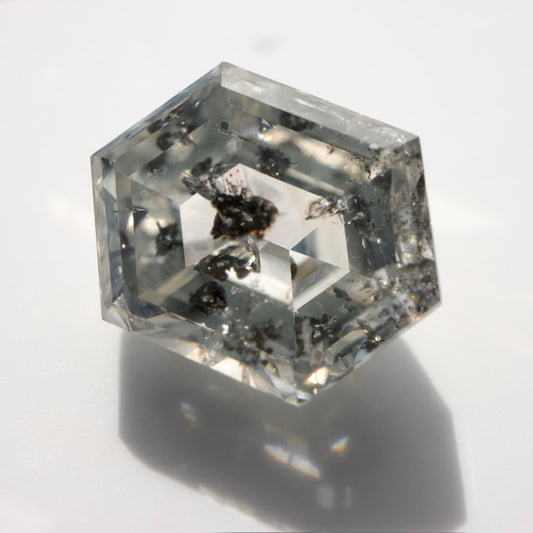 Salt & Pepper Hexagon Diamond