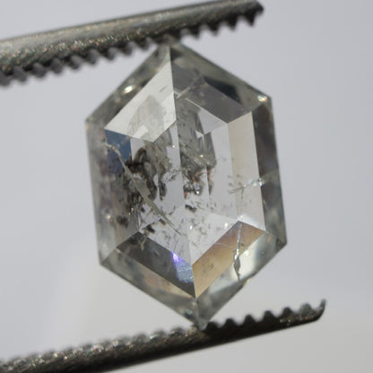 Salt & Pepper Hexagon Diamond