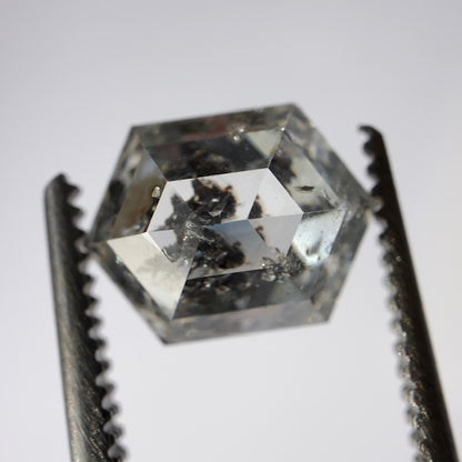 Salt & Pepper Hexagon Diamond