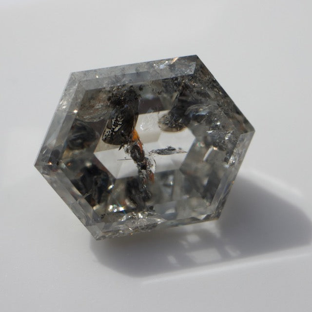 Salt & Pepper Hexagon Diamond