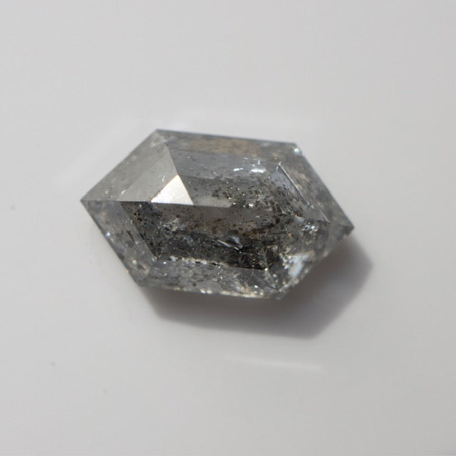 Salt & Pepper Hexagon Diamond