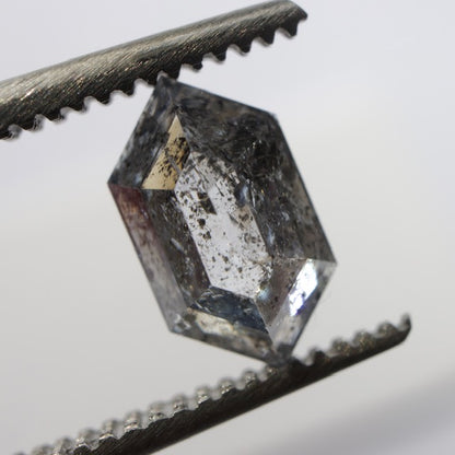 Salt & Pepper Hexagon Diamond