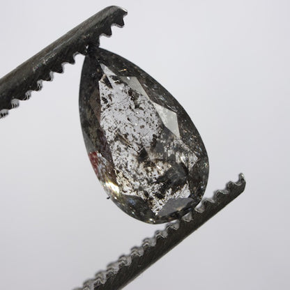 Salt & Pepper Pear Diamond