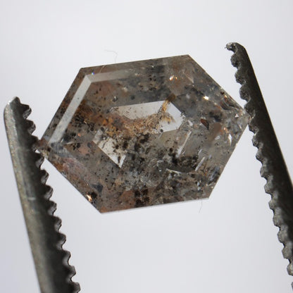 Salt & Pepper Hexagon Diamond