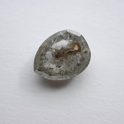 *Salt & Pepper Pear Diamond