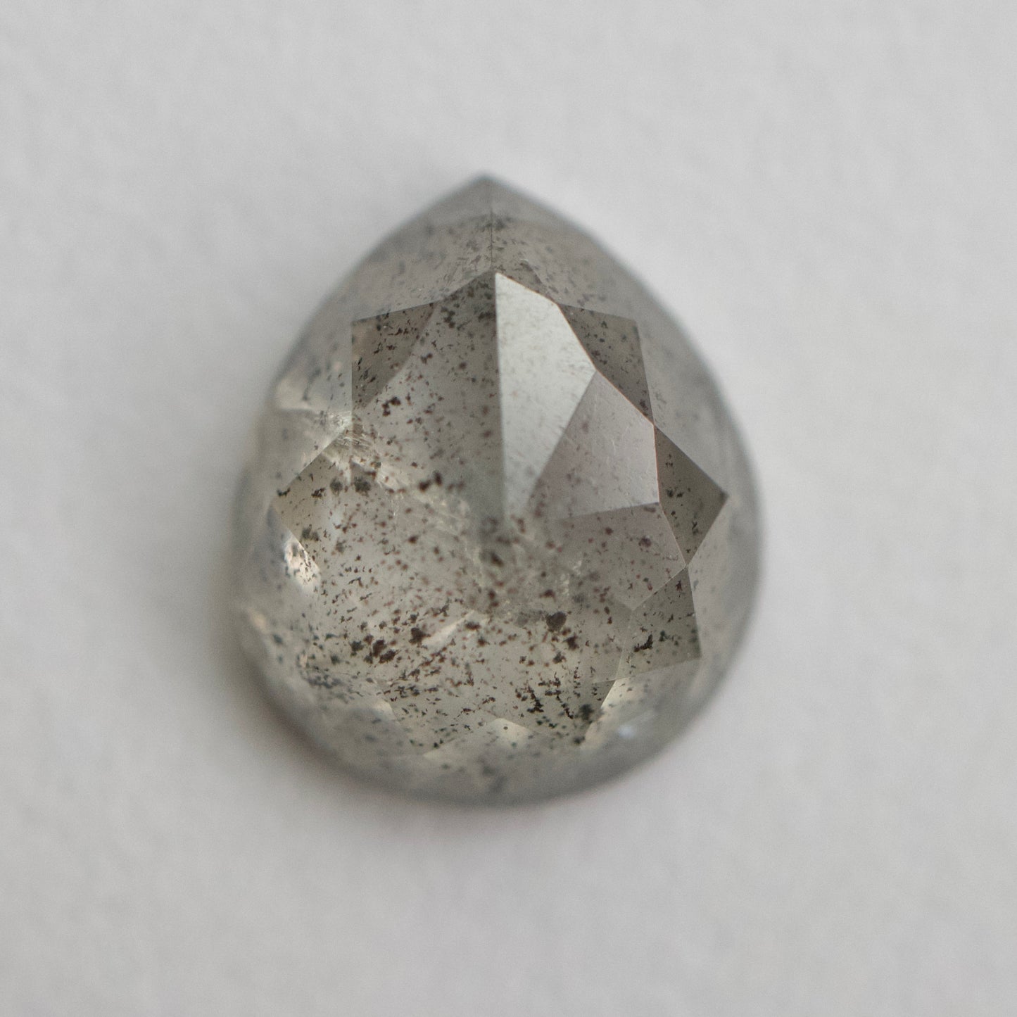 Salt & Pepper Pear Diamond