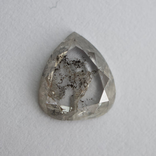 Salt & Pepper Pear Diamond