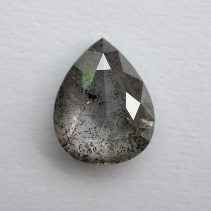 Salt & Pepper Pear Diamond