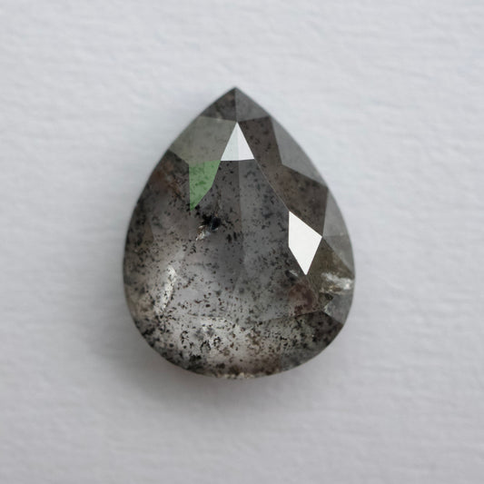 Salt & Pepper Pear Diamond