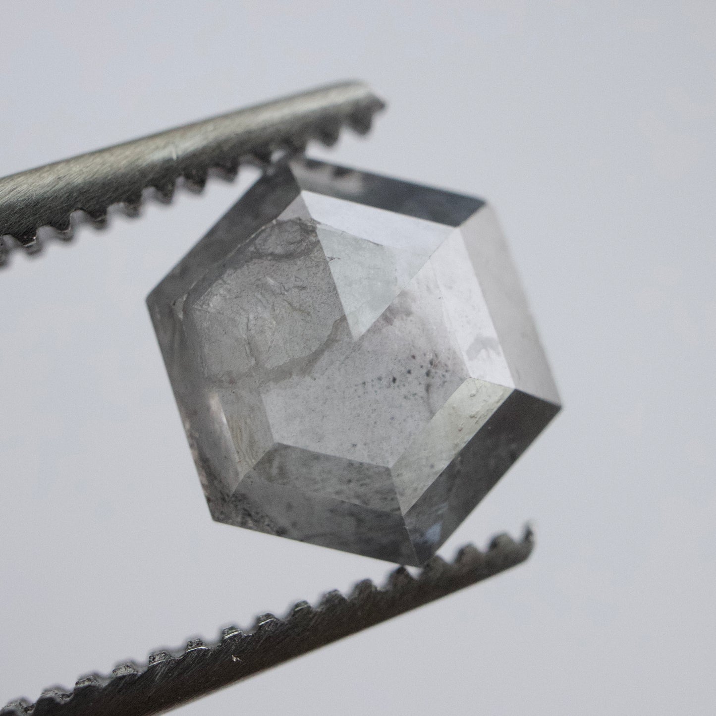 Salt & Pepper Hexagon Diamond