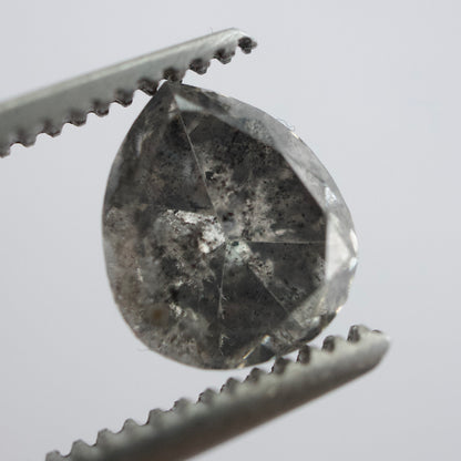 Salt & Pepper Pear Diamond
