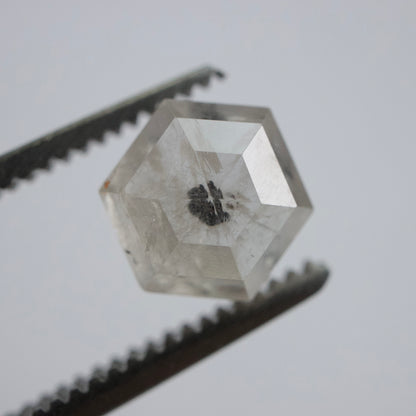 Salt & Pepper Hexagon Diamond