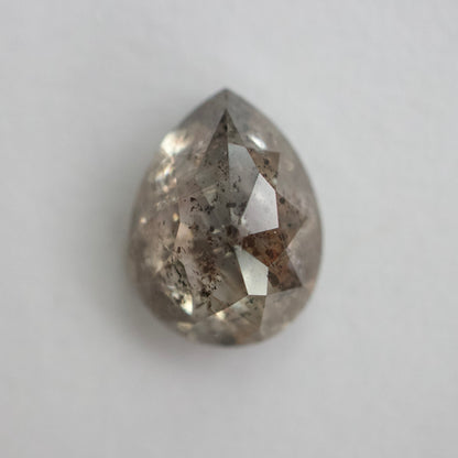 *Salt & Pepper Pear Diamond