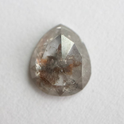 Salt & Pepper Pear Diamond