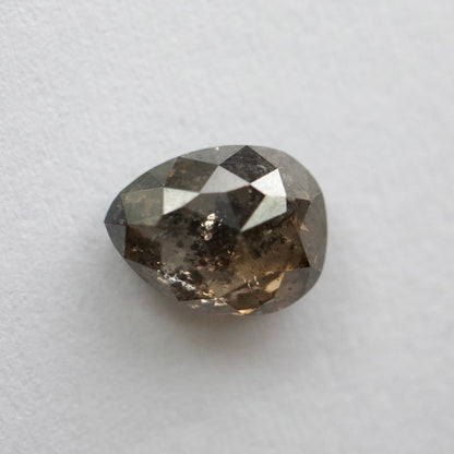 Salt & Pepper Pear Diamond
