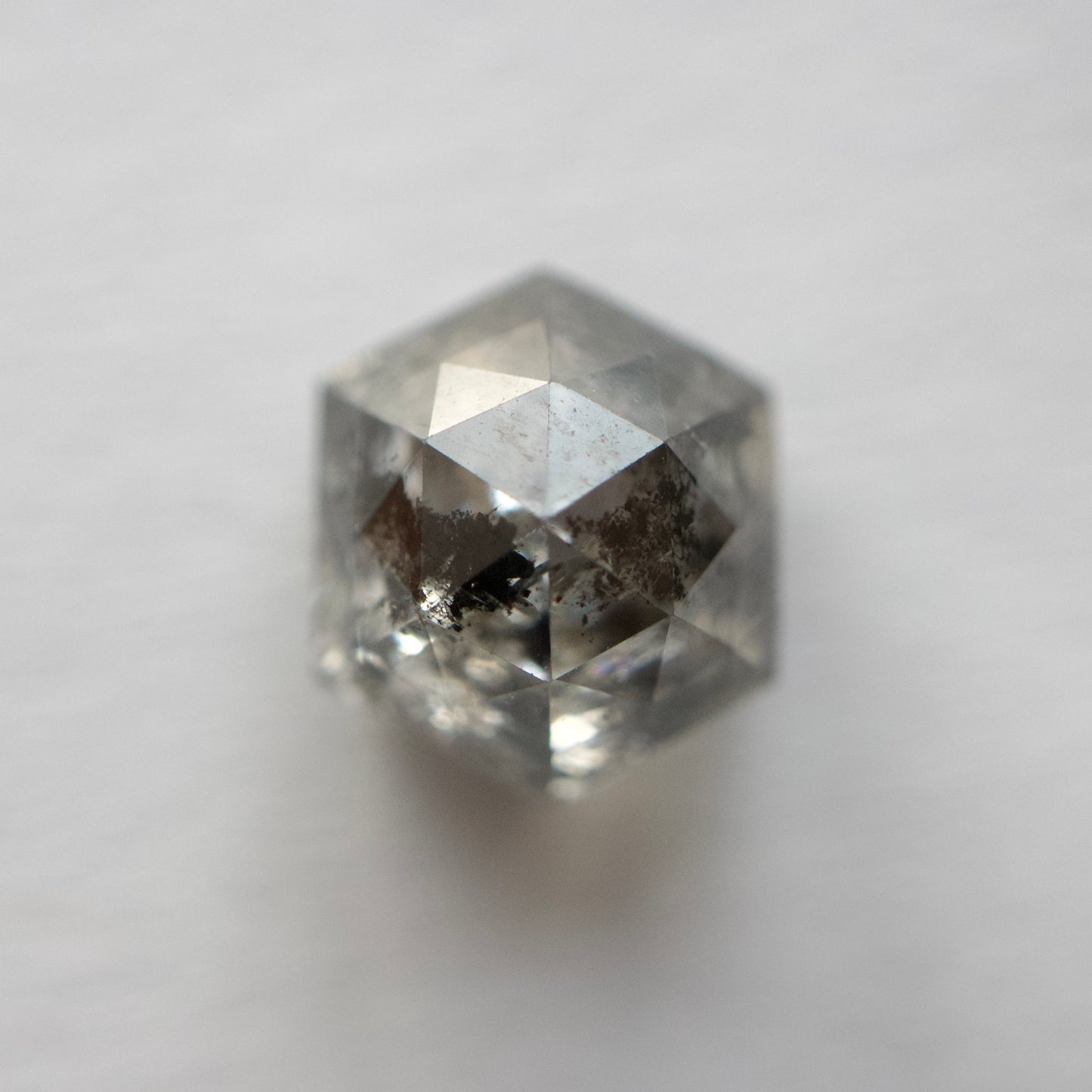 Salt & Pepper Hexagon Diamond