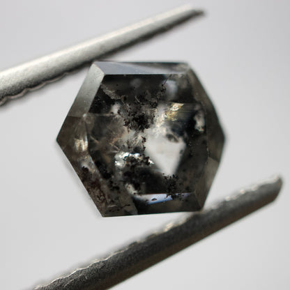 Salt & Pepper Hexagon Diamond