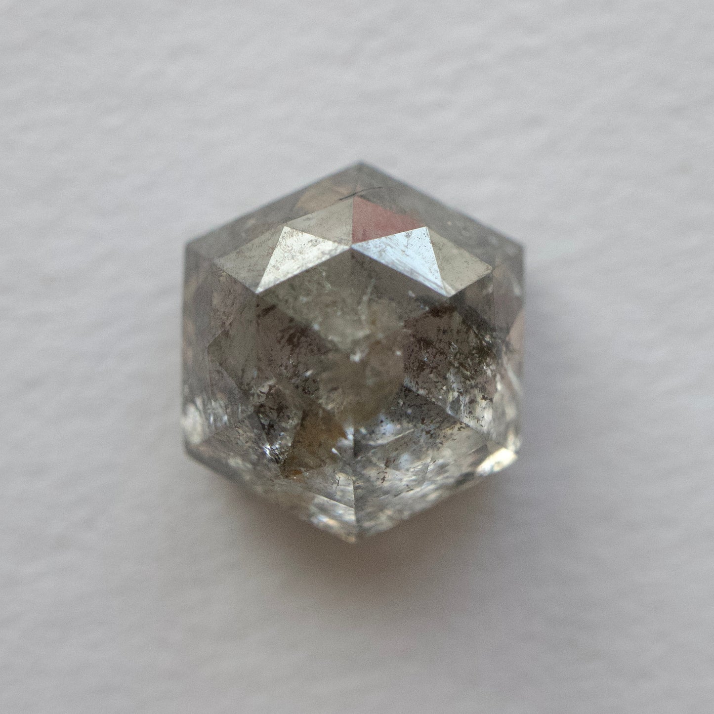 Salt & Pepper Hexagon Diamond