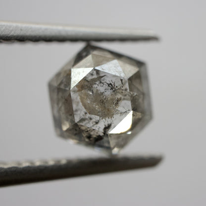 Salt & Pepper Hexagon Diamond
