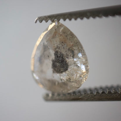 Salt & Pepper Pear Diamond