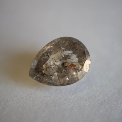 Salt & Pepper Pear Diamond