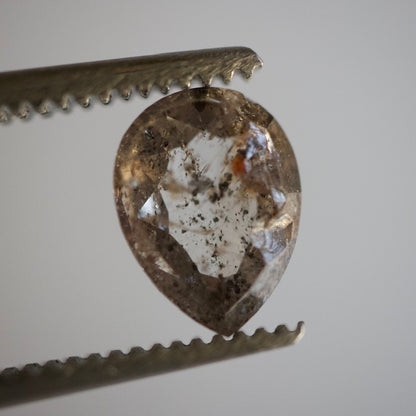 Salt & Pepper Pear Diamond