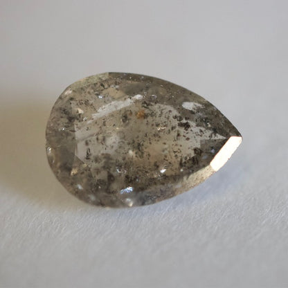 Salt & Pepper Pear Diamond
