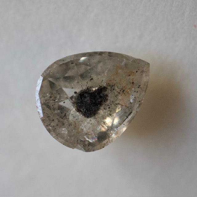 Salt & Pepper Pear Diamond