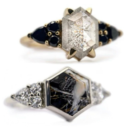 Cluster Edge Hexagon Ring
