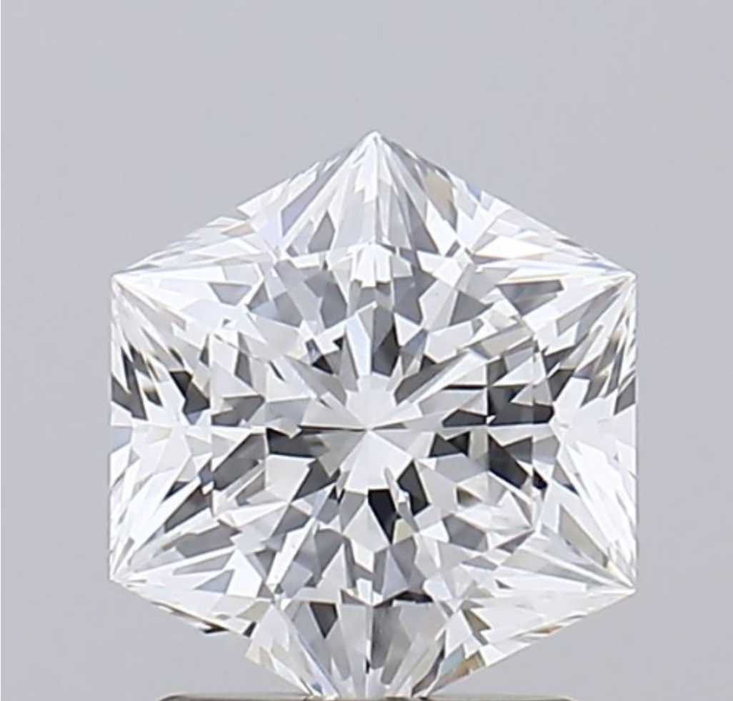 Lab Grown Hexagon Diamond