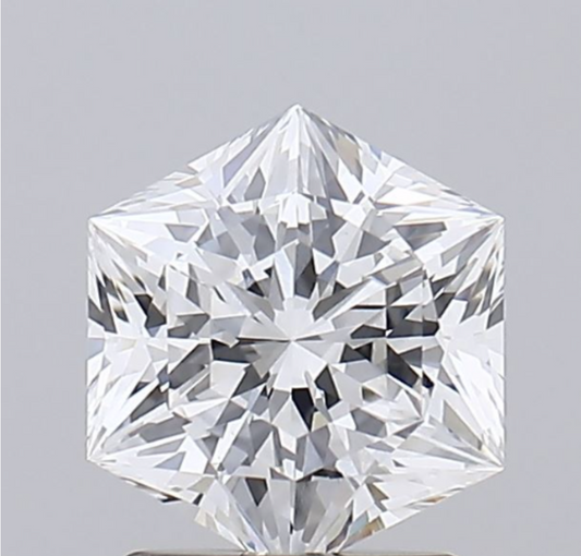 Lab Grown Hexagon Diamond