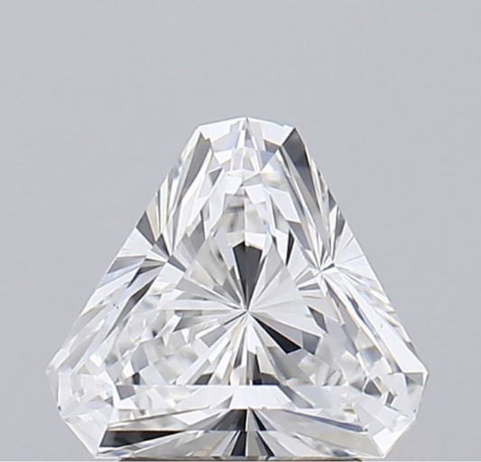 Lab Grown Bright Triangle Diamond