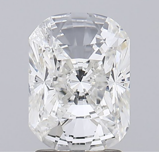 Lab Grown Straight Edge Cushion Diamond