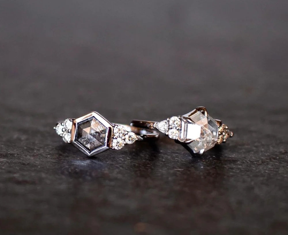 Cluster Edge Hexagon Ring