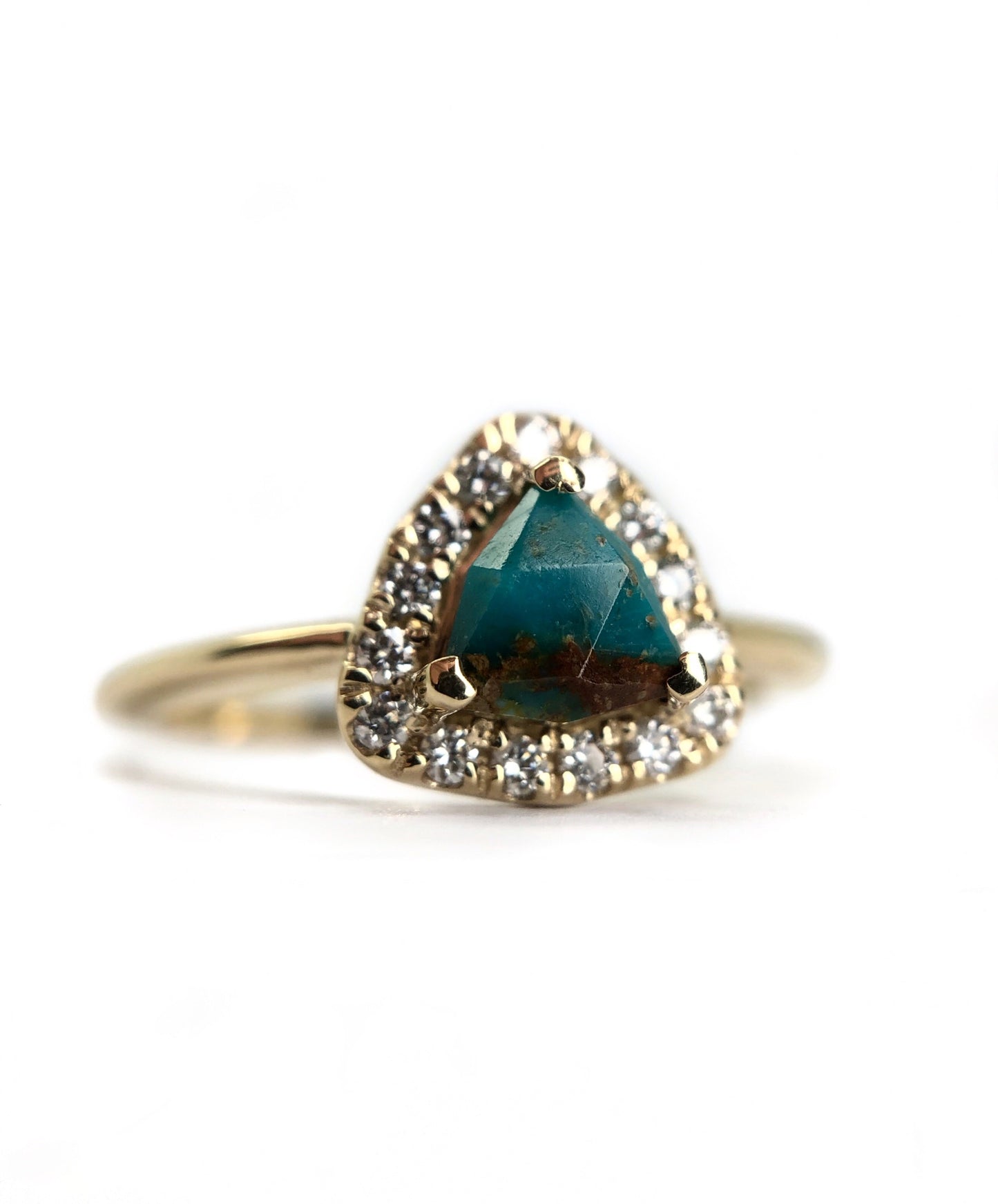Diamond Halo Ring - Create Your Own