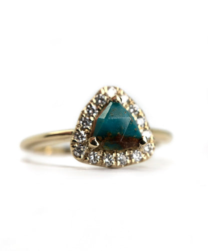 Diamond Halo Ring - Create Your Own