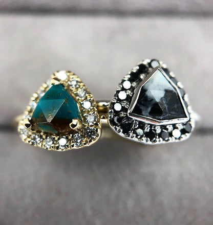 Diamond Halo Ring - Create Your Own