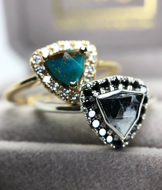 Diamond Halo Ring - Create Your Own