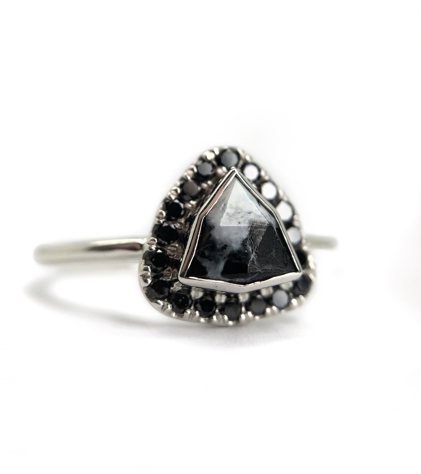 Diamond Halo Ring - Create Your Own
