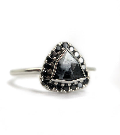 Diamond Halo Ring - Create Your Own